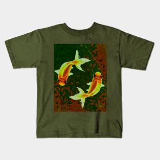Feng Shui Goldfish Kids T-Shirt